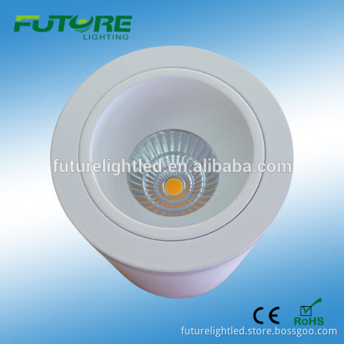 12w hot adjustable cob led downlight surface mounted dimmable led downlight